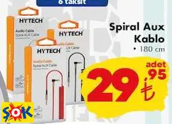 SPİRAL AUX KABLO SPİRAL AUX KABLO